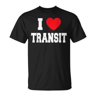 I Love Transit T-Shirt - Geschenkecke