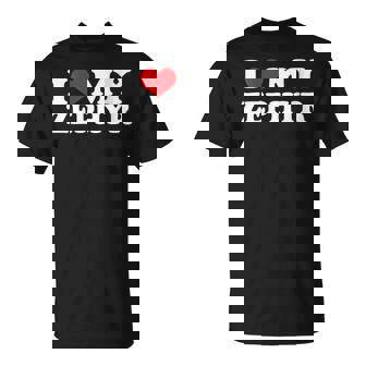 I Love My Zephyr I Heart Zephyr T-Shirt - Monsterry