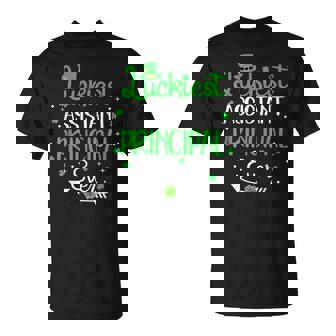 Luckiest Assistant Principal Ever St Patricks Day T-Shirt - Monsterry