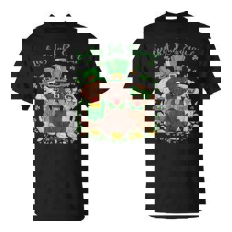 Lucky Lab Squad Cute Labrador Puppies St Patrick’S Day Dogs T-Shirt | Mazezy