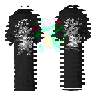 Lunettes De Soleil Crocodiles En Forme De Cœur Dabbing Dance T-Shirt - Cadeauxyz