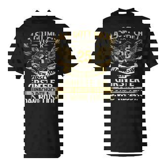 Lustig Als Gott Michor 25 Jahren Schuf Geburtstag Birthday T-Shirt - Geschenkecke