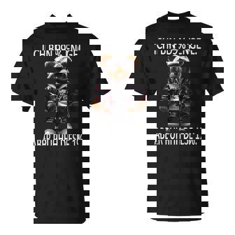 Lustiger Spruch Arbeit Humor Geburtstagsgeschenk Spaß Teddy T-Shirt - Geschenkecke