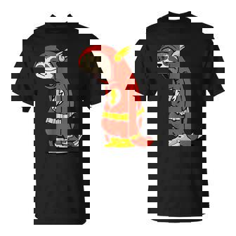 Makayast Sloth Flash T-Shirt - Monsterry