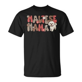 Maltese Groovy World's Best Maltese Mum T-Shirt - Geschenkecke