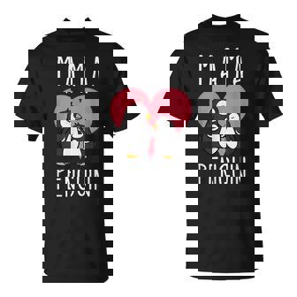 Mama Daughter Penguin Lovers Mother's Day Matching T-Shirt - Monsterry