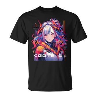 Manga Anime Aesthetic Cyberpunk Techwear Harajuku T-Shirt - Geschenkecke