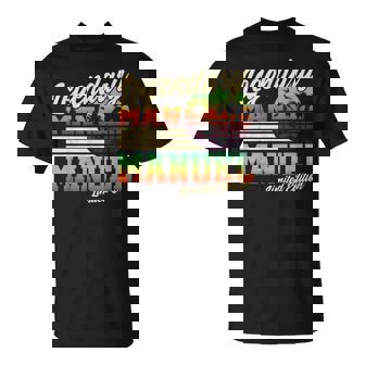 Manuel Nombre Iintage & Playa I Personalizada Manuel Camiseta unisex - Regaloses