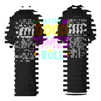 Mardi Gras Let The Good Times Roll Carnival T-Shirt | Mazezy