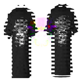 Mardi Gras Skull Carnival Tuesday New Orleans Trip Women T-Shirt | Seseable CA