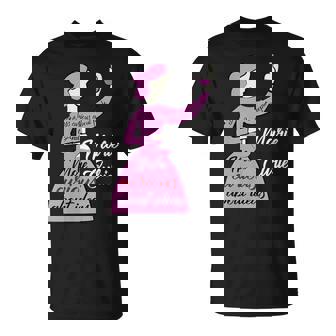 Marie Curie Ciencia Química Hermosa Cuello Camiseta unisex - Regaloses