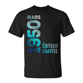 Mars 1950 Édition Limitée Mars 1950 T-Shirt - Cadeauxyz