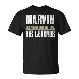 Marvin First Name Name Marvin T-Shirt - Geschenkecke