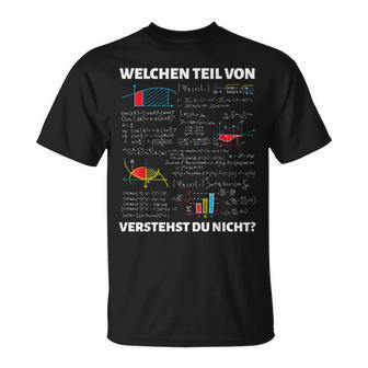 Math Teacher Algebra Maths Saying T-Shirt - Geschenkecke