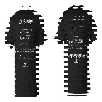 Maxwell Equations Physics Nerd Physics Science T-Shirt - Monsterry