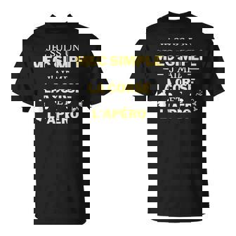 Mec Simple J'aime La Corse Et L'apéro Cadeau Humour Corsica T-Shirt - Cadeauxyz