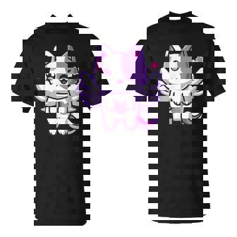 Meemeows Plush Cute Cat T-Shirt - Seseable