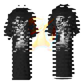 Meerkat Dabbing Meerkat Dancing T-Shirt - Seseable