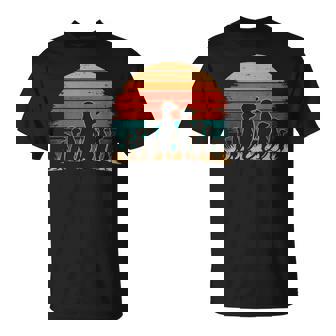 Meerkat Squad Family Animal Retro Cute Suricata Zoo Animals T-Shirt - Monsterry