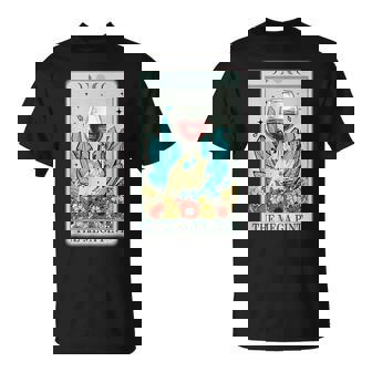 The Mega Pint Tarot Card Halloween Hearsay Wine Goth T-Shirt - Monsterry