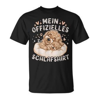 Mein Offizielles Schlaf Maltipoo Hund Und Welpe T-Shirt - Geschenkecke