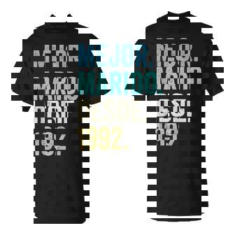 Mejor Marido Desde 1992 33 Aniversario De Boda 33 Años Camiseta unisex - Regaloses