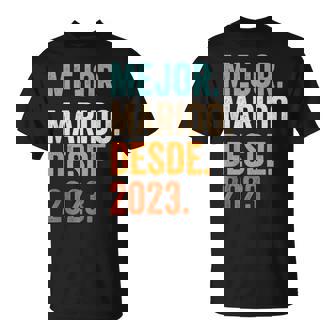 Mejor Marido Desde 2023 1 Aniversario De Boda 1 Año Camiseta unisex - Regaloses
