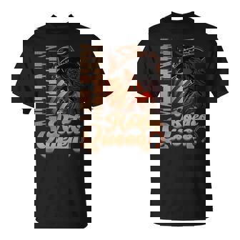 Melanin Rodeo Queen Country African-American Cowgirl T-Shirt - Monsterry