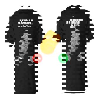 Meme Deaquero Cara De Hombre De Pollo Nugget Camiseta unisex - Regaloses