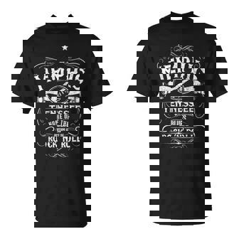 Memphis Tennessee Blues Country Music Guitarraintage Camiseta unisex - Regaloses