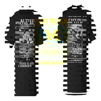 Michigan Plant The Flag In Ohio Years 21' 22' 23' 24' State T-Shirt - Thegiftio