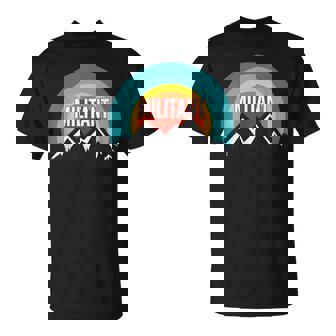 Militant Vintage Retro Sunset T-Shirt - Monsterry