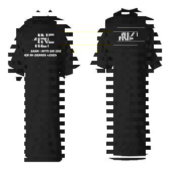 Minze Der Mann Der Mythos Die Legende Name Komisch T-Shirt - Cadeauxyz