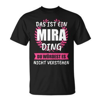 Mira Name First Name T-Shirt - Geschenkecke