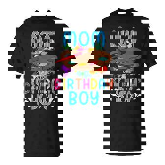 Mom Of The Birthday Boy Kids Painting Art Paint Family Tee Tank Top T-Shirt - Monsterry