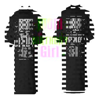 Mom Of The Birthday Girl Matching Witch Family Bday Party T-Shirt - Seseable