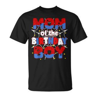 Mom And Dad Of The Birthday Boy Family Party Decorations T-Shirt - Thegiftio UK