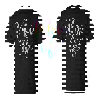 Mom Life For Mom Life Heart Mama Tie Dye T-Shirt - Thegiftio