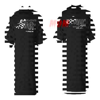 Mom Pit Crew Race Car Birthday Family Matching Pit Crew T-Shirt - Seseable