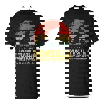 Momzilla Mother Of Monsters Vintage T-Shirt | Mazezy