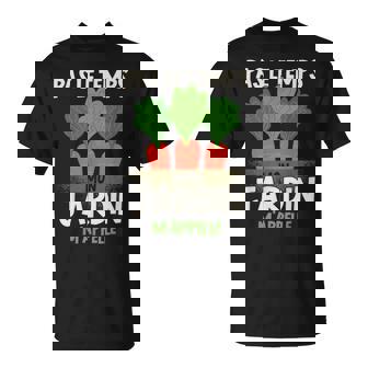 Mon Jardin M'appelle Cadeau Jardinage Humour Potager T-Shirt - Cadeauxyz