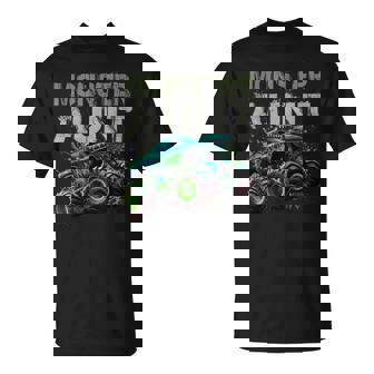 Monster Truck Aunt Family Matching Monster Truck Lovers T-Shirt | Mazezy