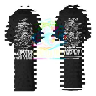 Monster Truck Birthday Party Retro Vintage Monster Trucks T-Shirt - Monsterry