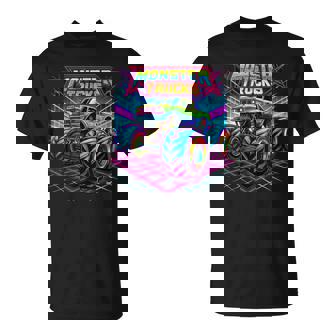 Monster Truck Colorful Graffiti For Toddlers Youth Adults T-Shirt - Thegiftio UK