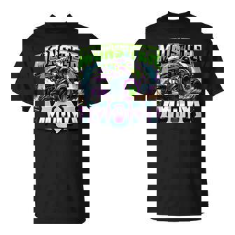 Monster Truck Race Racer Driver Mom Mother's Day T-Shirt | Mazezy
