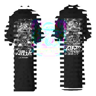 Monster Trucks Retro T-Shirt - Monsterry