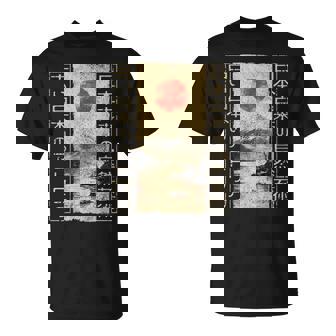 Monte Fuji Tradicional Japonés Woodblock Ukiyo-E Anime Camiseta unisex - Regaloses