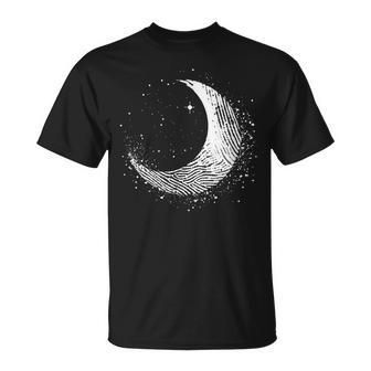 Moon Motif Half Moon Print Full Moon Mobile Phone Cover T-Shirt - Geschenkecke