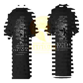 Motivating Alexander The Great Quote Ancient Greek History T-Shirt - Monsterry