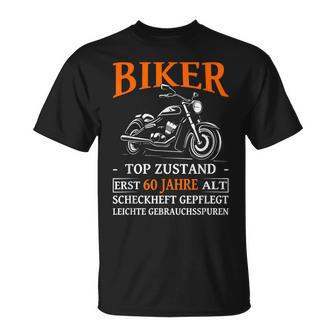 Motorcyclist 60Th Birthday Biker Top Condition T-Shirt - Geschenkecke